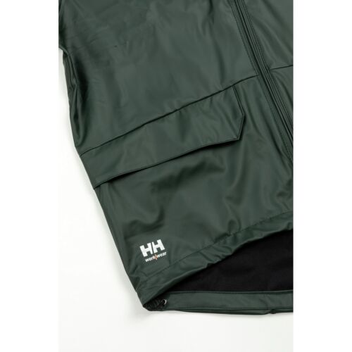 Chaqueta de lluvia Helly Hansen Voss reflectante impermeable con capucha y cremallera - Imagen 20 de 22