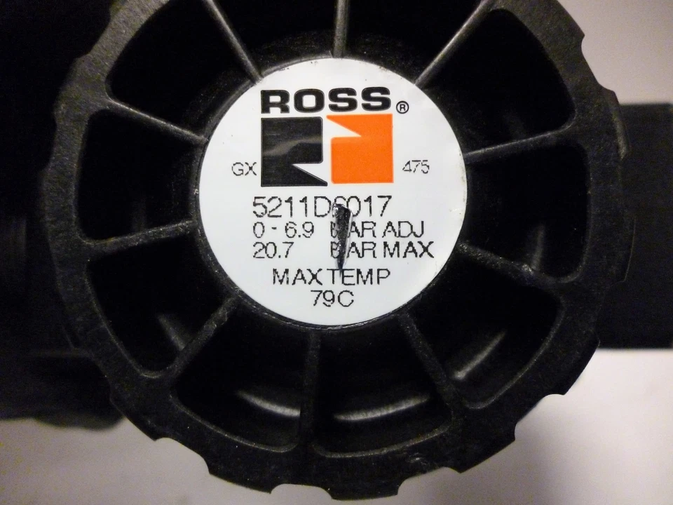 Filtro de aire comprimido Ross 5022B6005 con regulador 5211d6017 Foto 4 de 4