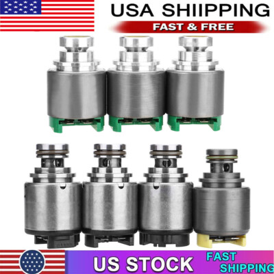 7X Automatic Transmission Solenoids Kit Fit for 5HP19 ZF5HP-19FL 5-SPEED