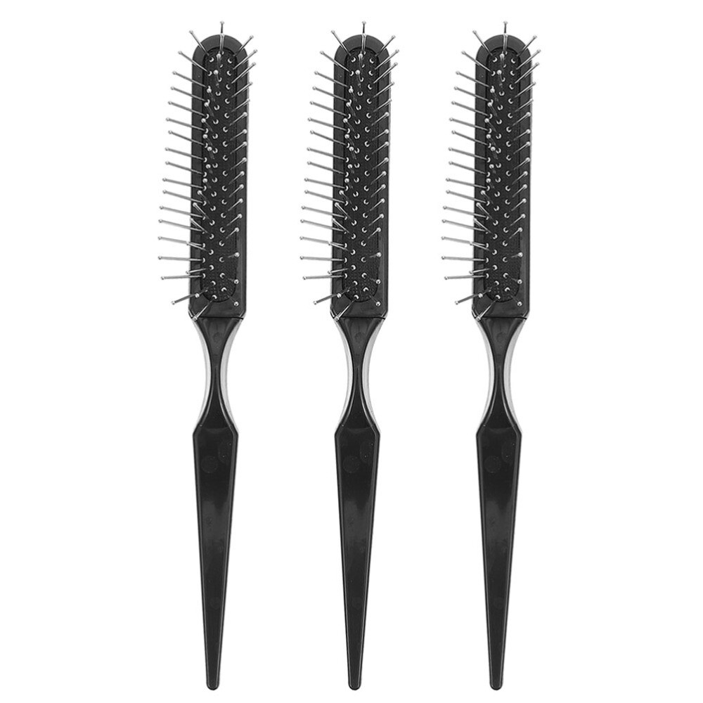 3-teiliges Styling-Kamm-Set – Haarkämme Für Lockiges & Dickes Haar (inkl. Ölkopfkamm & Grätenkamm)