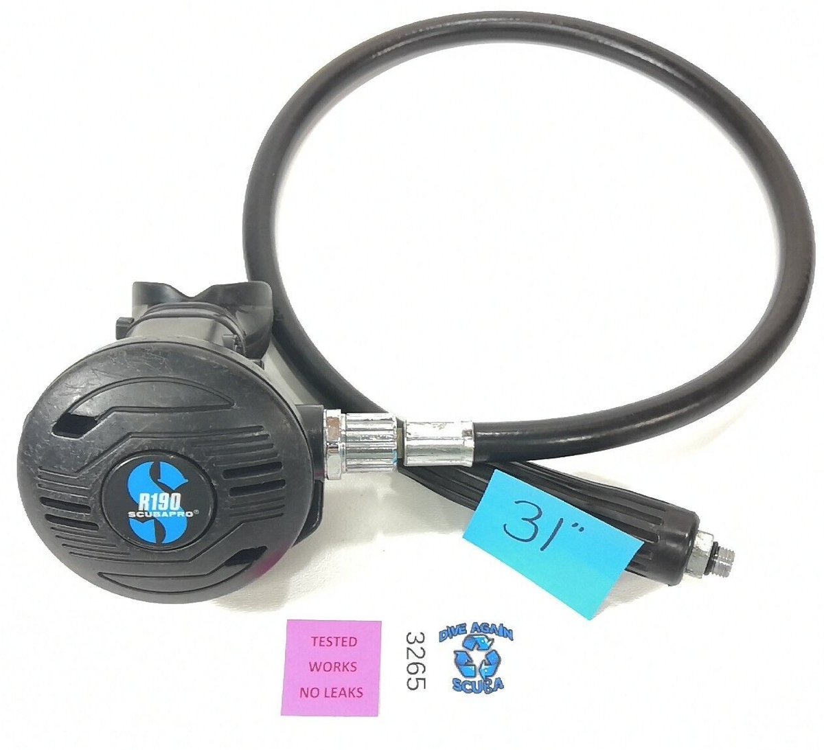 Scubapro R190 Primary Second 2nd Stage Regulator Scuba Dive 31  