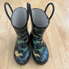 Dinosaur Rubber Rain Boots Kids Size US Toddler 6 Western Chief
