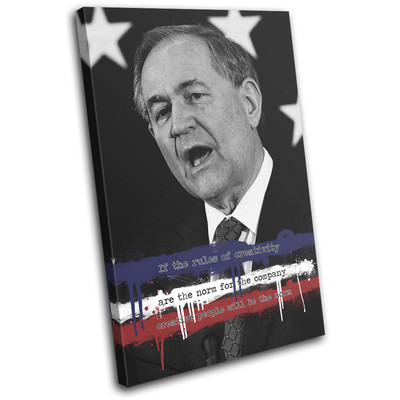 US Politic Gilmore Iconic Celebrities SINGLE Leinwand Wand Kunst Bild drucken