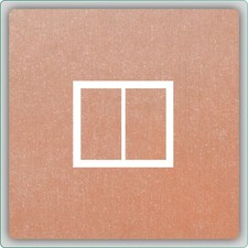 Brushed Copper - UK Light Switch Stickers, Living Room Bedroom Nursery Decor