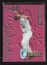 2002 Donruss The Rookies #RC-24 Josh Pearce Crusade #/1500 (X)