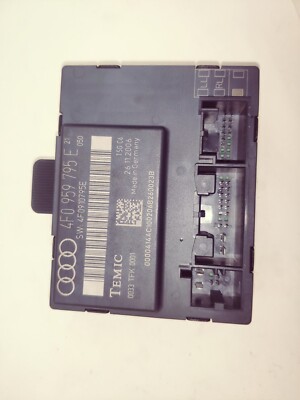 C6 Window Control Module 2007 AUDI A6 3.2 C6 REAR LEFT DOOR WINDOW CONTROL MODULE 4F0959795E C45 ...