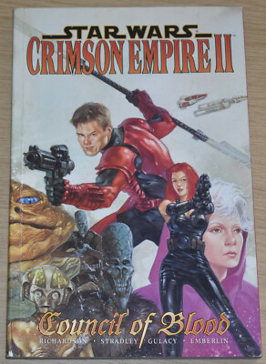 STAR WARS CRIMSON EMPIRE II Council of Blood Titan Books Graphic Novel 1999 1ed