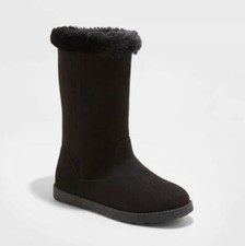 Girls' Kameryn Faux Fur Shearling Boots - Cat  Jack