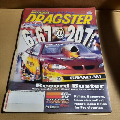 National Dragster Magazine Mai 2003 - Vol.44 N°16, Course Dragster NHRA
