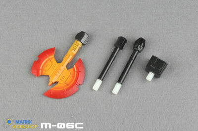 3D Print Matrix Workshop M-06c Axe Upgrade Kit For SIEGE Voyage OP Prime