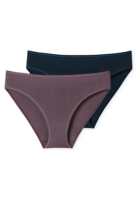 SCHIESSER Damen Tai Slips 95/5 Modal 2er Pack Gr 36-48 Unterwäsche Made Europa