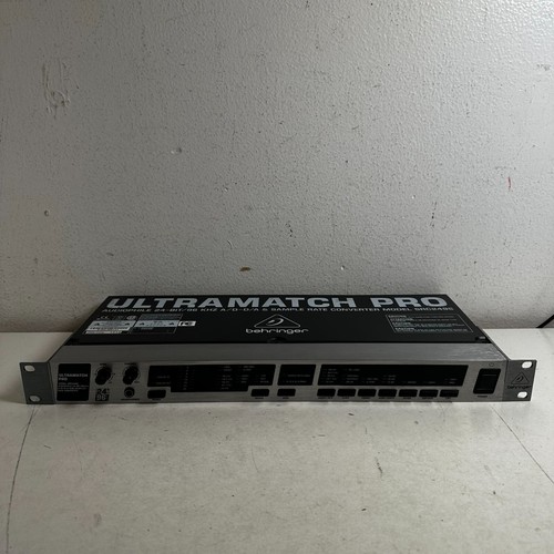 Behringer Ultramatch Pro SRC2496 24-Bit/96 kHz Sample Rate Converter Audiophile - Picture 1 of 13