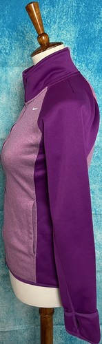 Camisa Top Chaqueta Nike Therma FIT Para Mujer con Cremallera Completa Púrpura Talla XS - Imagen 2 de 7
