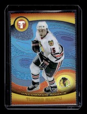 2003-04 Topps Pristine Gold Refractor Die Cuts #102 Tuomo Ruutu U /33 EXACT SCAN