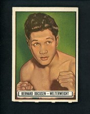 1951 Topps RINGSIDE BOXER # 57 Bernard Docusen EX/MT condition Boxing