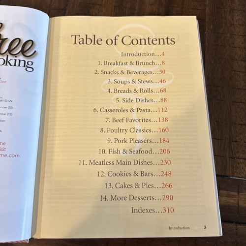 Lot Taste of Home LOW FAT COUNTRY HEALTHY GUILT FREE RECIPES cookbook 1997 07 12 - Picture 10 of 14
