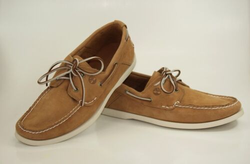 Timberland Heritage 2-Eye Boat Shoes Segelschuhe Bootschuhe Herren Scarpe 6307A - Foto 10 di 10