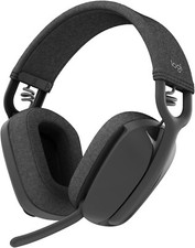 Image of Logitech Zone Vibe Wireless Bluetooth® Headphones - GRAPHITE- Refurbished