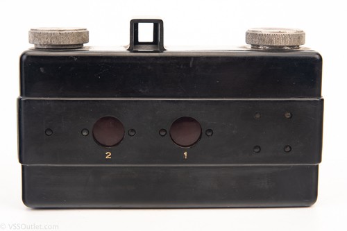 Rolls Plastic 127 Roll Film Camera with Rollax 50mm Lens WORKS Rare Vintage V22 - 第 6/7 張圖片