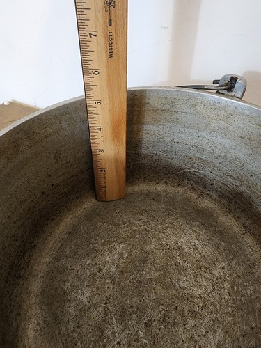 Vintage Majestic Cookware Dutch Oven Stock Pot Aluminum 5qt 10" x 5" with Bail - Picture 6 of 9
