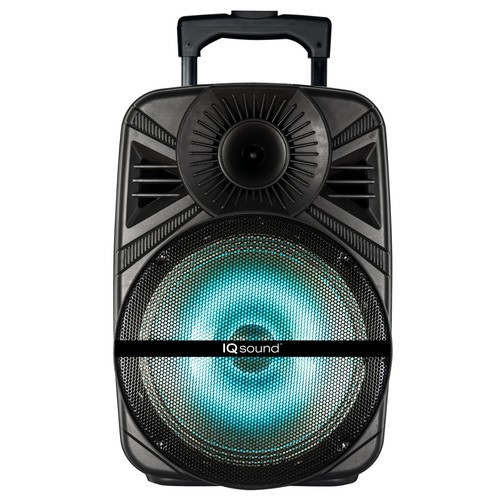 Altavoz de fiesta Bluetooth recargable portátil supersónico de 12" con micrófono