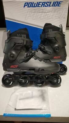 Powerslide Next Core Black 80 Inline Skates, Size 13.0-13.5, 908329