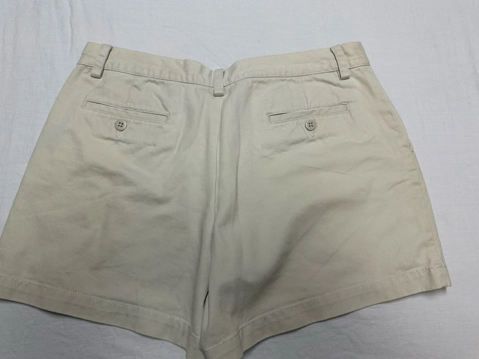 Ralph Lauren Sport Womens Shorts 8 Khaki Flat Front Chino Outdoor - Image 3 of 4