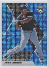 2021 Panini Mosaic Reactive Blue Mosaic Prizm Jose Abreu #77 0m0g