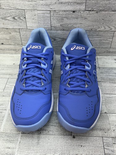 Asics Gel-Renma Shoes Women Size 8.5 Blue White Athletic Indoor Court Sneakers - Picture 2 of 13