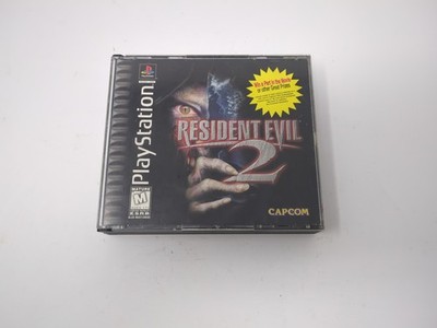 Resident Evil 2 (Sony PlayStation 1, 1998) Tested Black Label PS1 Capcom Horror