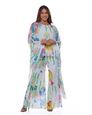 KOKOMO UNLIMITED MESH KOI FISH HI LO TOP