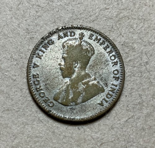 1927 Straits Settlements 10 cents - Silver Coin - Picture 2 of 2