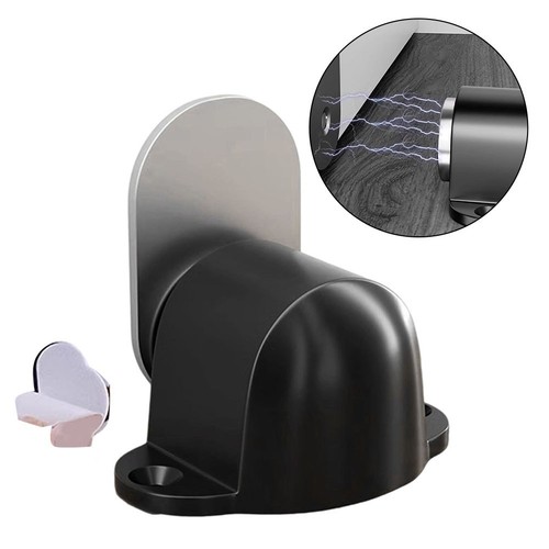 Magnetic Door Stopper for Wall Mounting Zinc Alloy Construction Design - Afbeelding 2 van 12