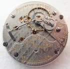ANTIQUE 18s HAMILTON GRADE 940 21 JEWEL 21j OPEN FACE POCKET WATCH MOVEMENT