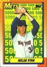 1990 Topps Tiffany (brillante) #2 Nolan Ryan Salute New York Mets