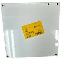 Hoffman Nvent Junction Box Back Plane Panel White A10N10P 34300 8.25X8.25 Patch