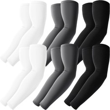 Cooling Compression Arm Sleeves UPF50 UV Sun Protection Sports Tattoo Cover Up