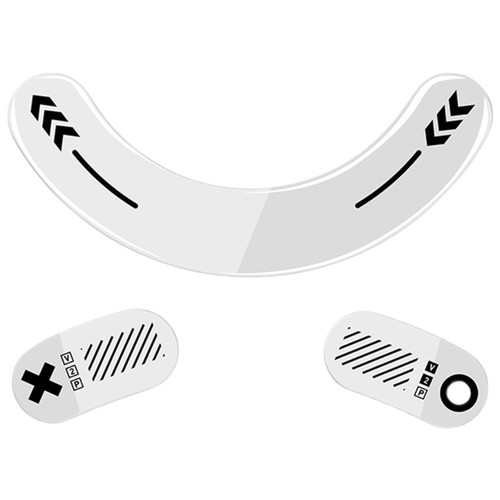 Glass Mouse Feet Pad For V2 Mouse Improves Glides and Durability in Gaming - Afbeelding 4 van 10