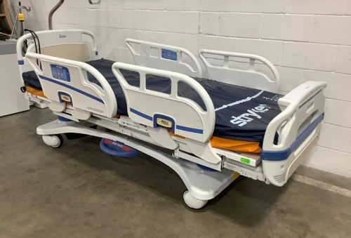 Stryker S3 Fully Electric Hospital Bed with Electronic Controls and lift assist.