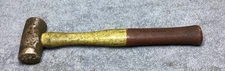 TEMCO NO.2 COPPER HAMMER WITH HICKORY HANDLE