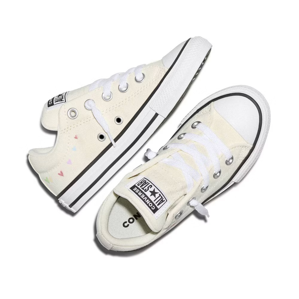 Converse Kids' Street Ox Low Top Sneakers - Cream 1 thumbnail 5