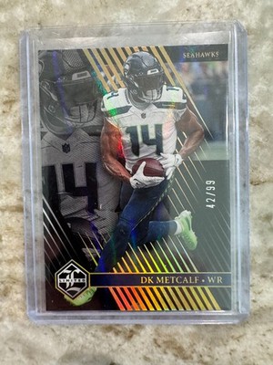 D.K. DK Metcalf 2023 Panini Limited Parallel #42/99 Seahawks Steelers