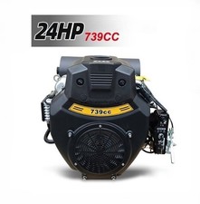 739cc 4 Stroke v Twin 23HP 24HP 27HP Small Mini Gasoline Engine for Rato R740