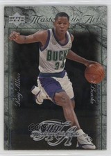 2000-01 Upper Deck Masters of the Arts Ray Allen #MA2 HOF 1lz5