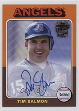 2021 Topps Archives Fan Favorite Auto 1975 Topps Tim Salmon #FFA-TS Auto f2v