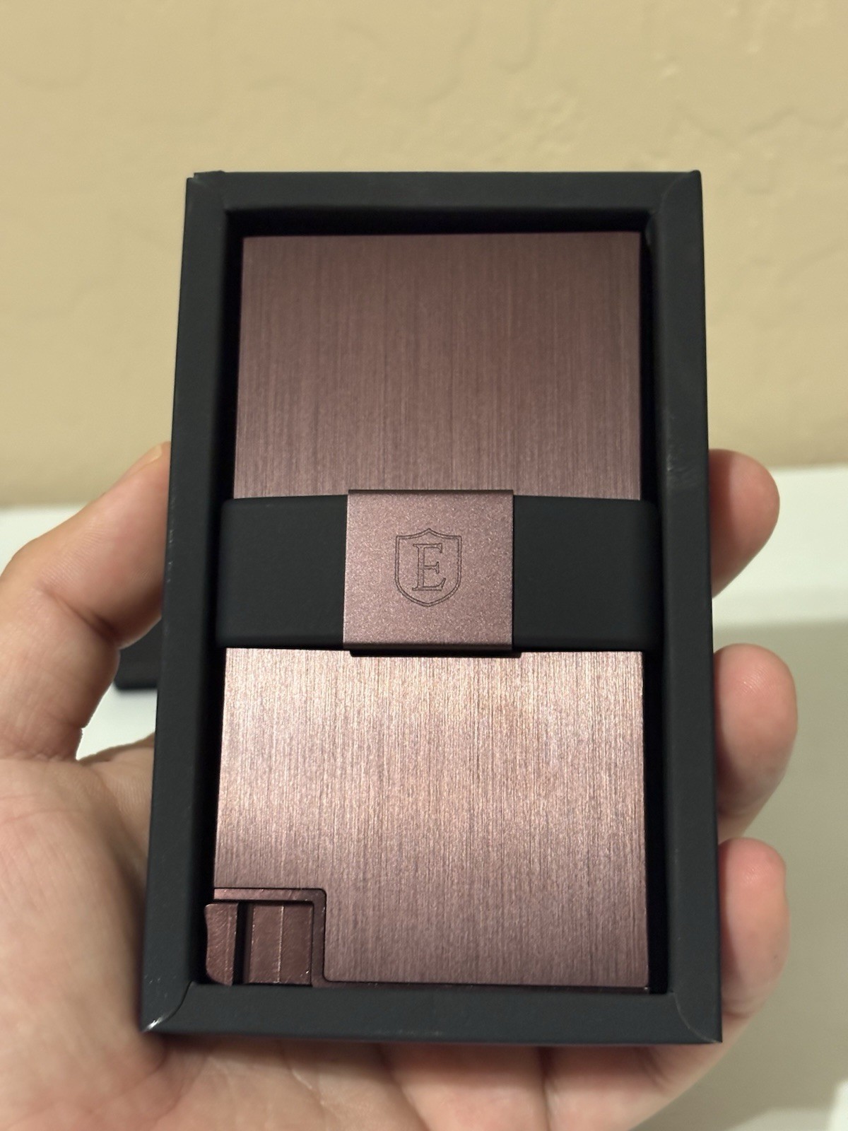 Ekster Brushed Copper - Limited Edition - New & Keychain Tracker