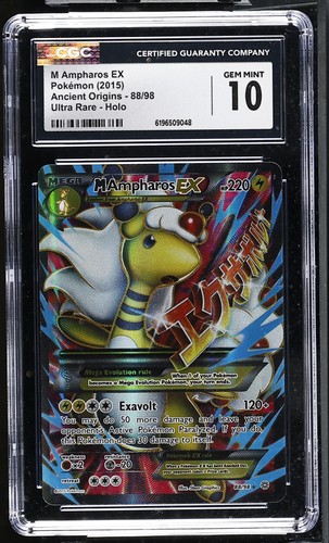 M Ampharos-EX graded CGC 10 for sale on eBay