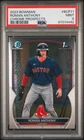 2023 Bowman Chrome Prospects #BCP71 Roman Anthony Chrome Red Sox PSA 9