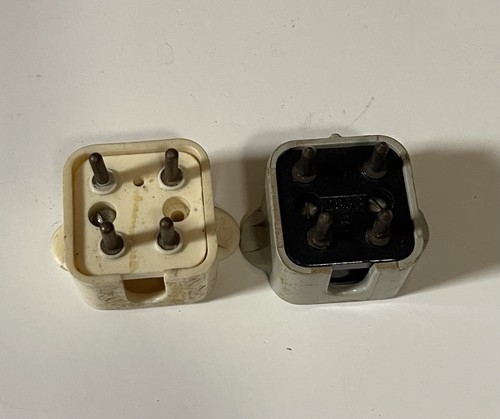 Vintage Telefon Telefon 4-polige Stecker Made in Japan 2er Set