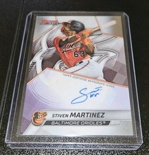 2025 Bowman's Best Stiven Martinez Auto B25-SMA Baltimore Orioles Baseball MLB